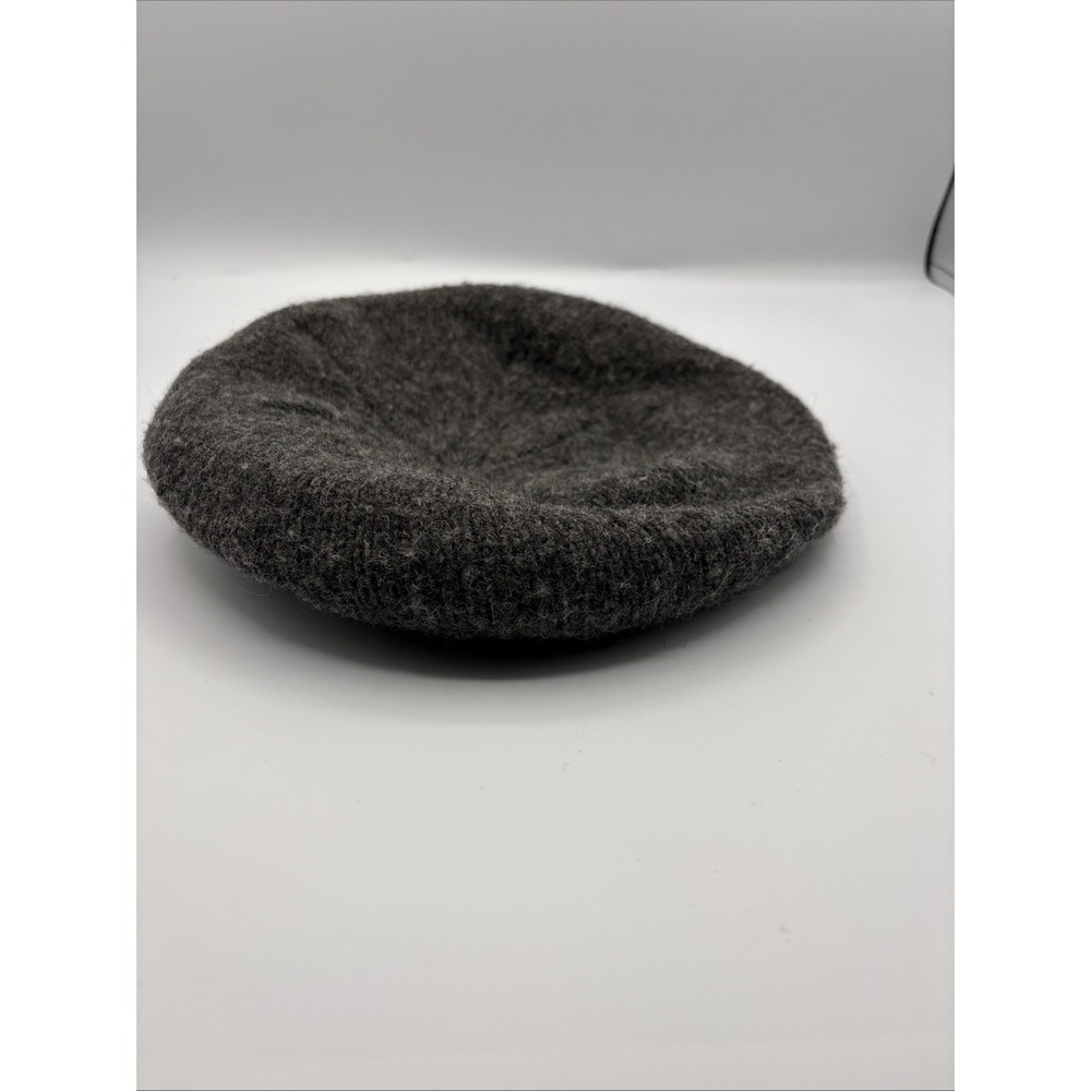 VTG L.L Bean Newsboy Hat Mens Gray Wool Made In USA One Size